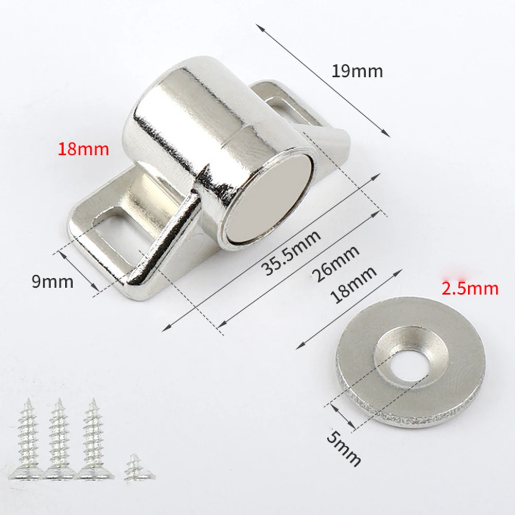 Magnet Cabinet Door Catch Furniture Door Stopper Strong Zinc Alloy Magnetic Catch Latch For Door Cabinet Cupboard Closer
Magnet Cabinet Door Catch Furniture Door Stopper Strong Zinc Alloy Magnetic Catch Latch For Door Cabinet Cupboard Closer