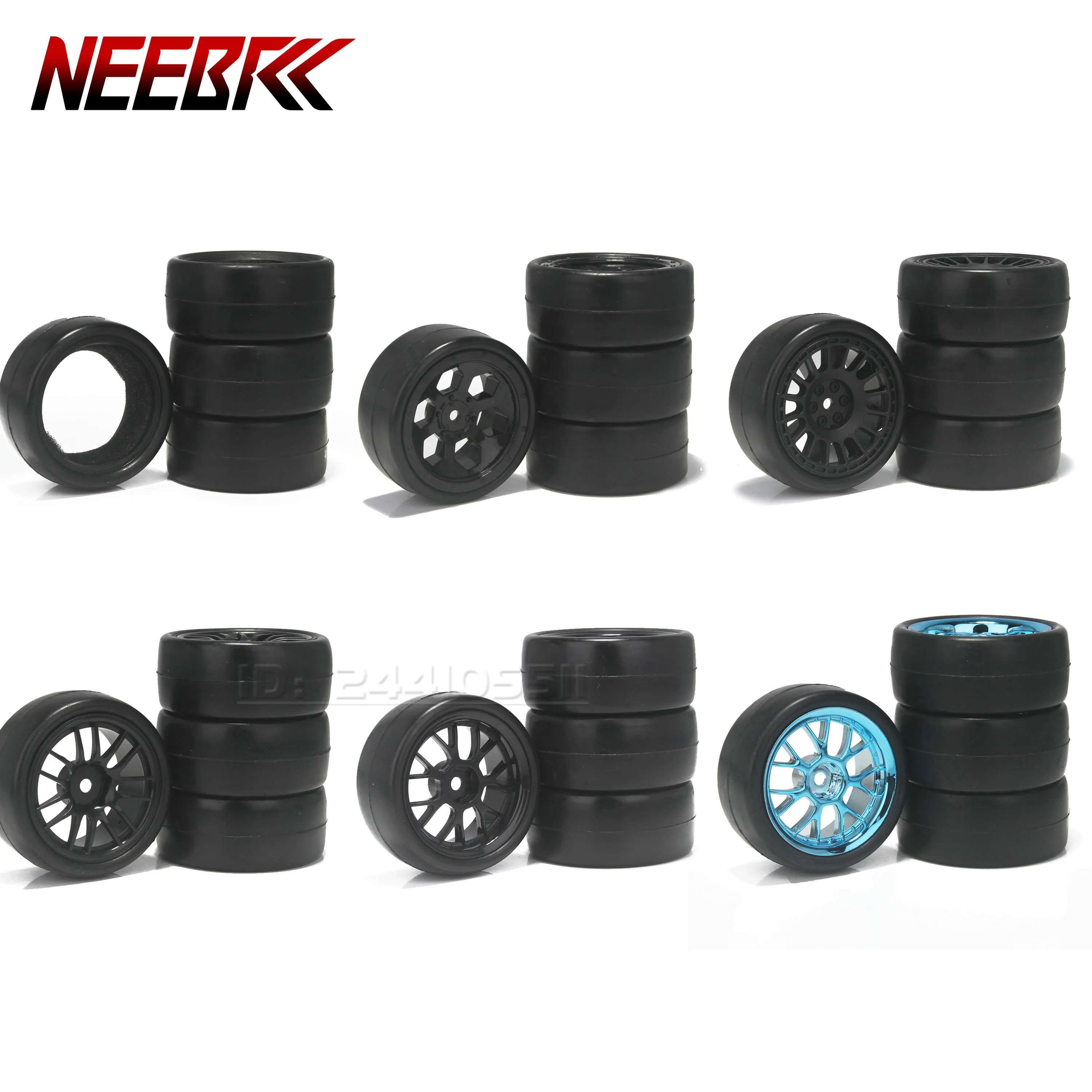 4PCS 65mm RC Drift Car Rubber Tire 1.9in Wheel Tyre Sponge Liner Hub Hex for 1/10 On-road Traxxas Tamiya HPI Kyosho Racing Part
4PCS 65mm RC Drift Car Rubber Tire 1.9in Wheel Tyre Sponge Liner Hub Hex for 1/10 On-road Traxxas Tamiya HPI Kyosho Racing Part