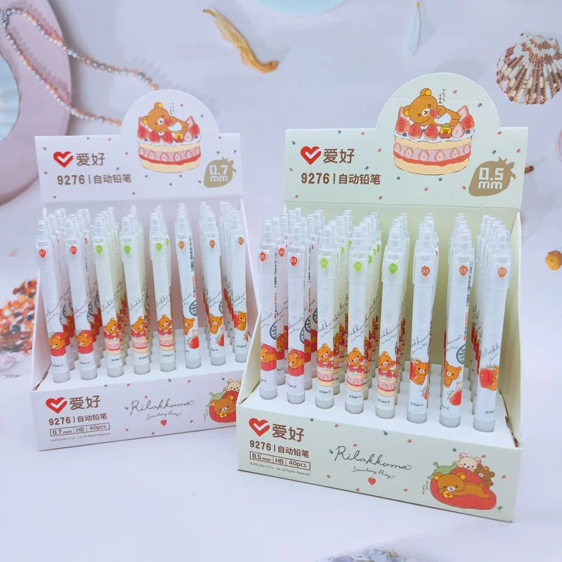 3PCS AIHAO 9276 Rilakkuma 0.5mm Automatic Pencil Students Write Smoothly With An Erasable Self-adhesive Eraser Kawaii
3PCS AIHAO 9276 Rilakkuma 0.5mm Automatic Pencil Students Write Smoothly With An Erasable Self-adhesive Eraser Kawaii