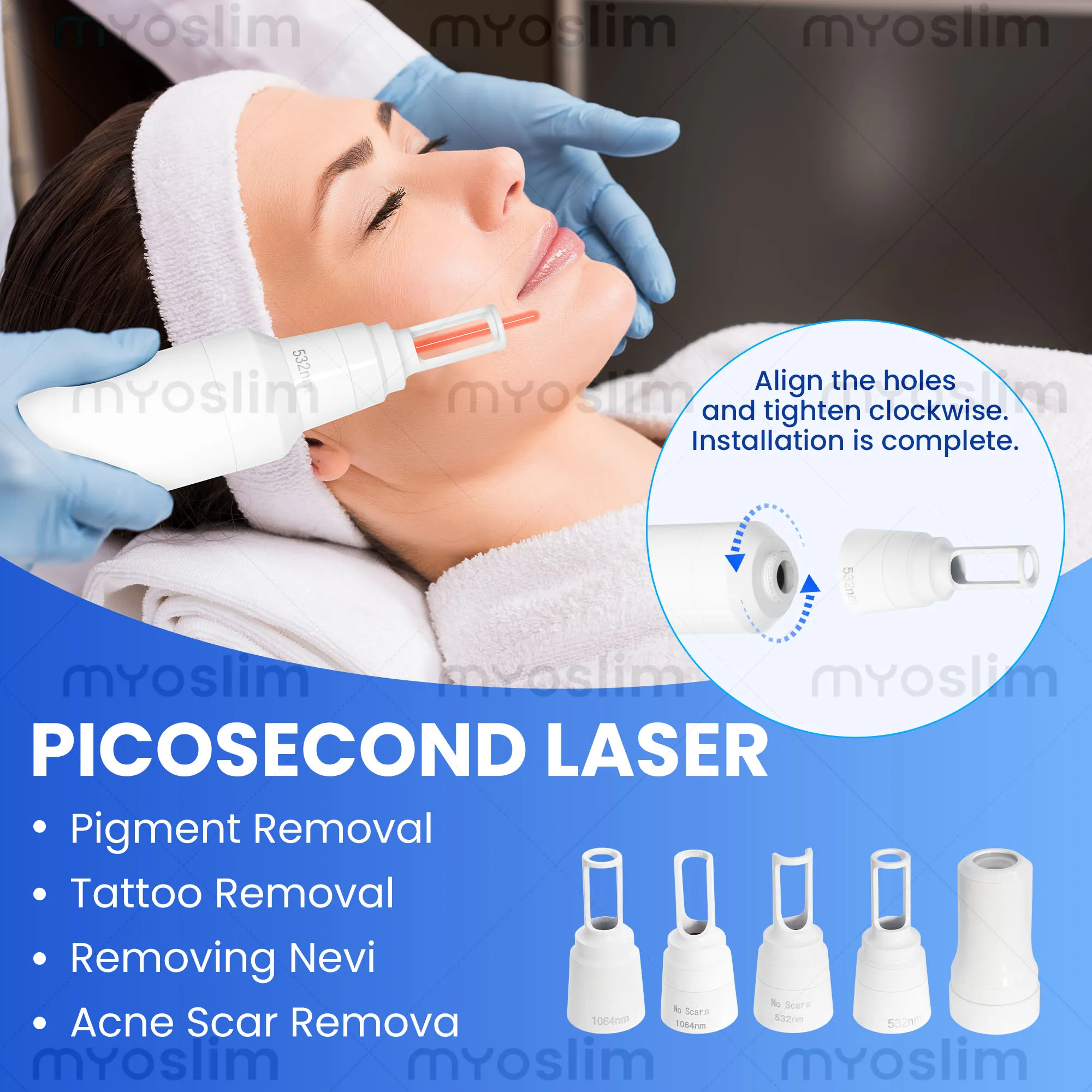 6000W 2 in 1 Diode Laser Hair Removal & Pico Q switch ND YAG Tattoo Removal Machine, 3 Waves 808nm Professional
6000W 2 in 1 Diode Laser Hair Removal & Pico Q switch ND YAG Tattoo Removal Machine, 3 Waves 808nm Professional