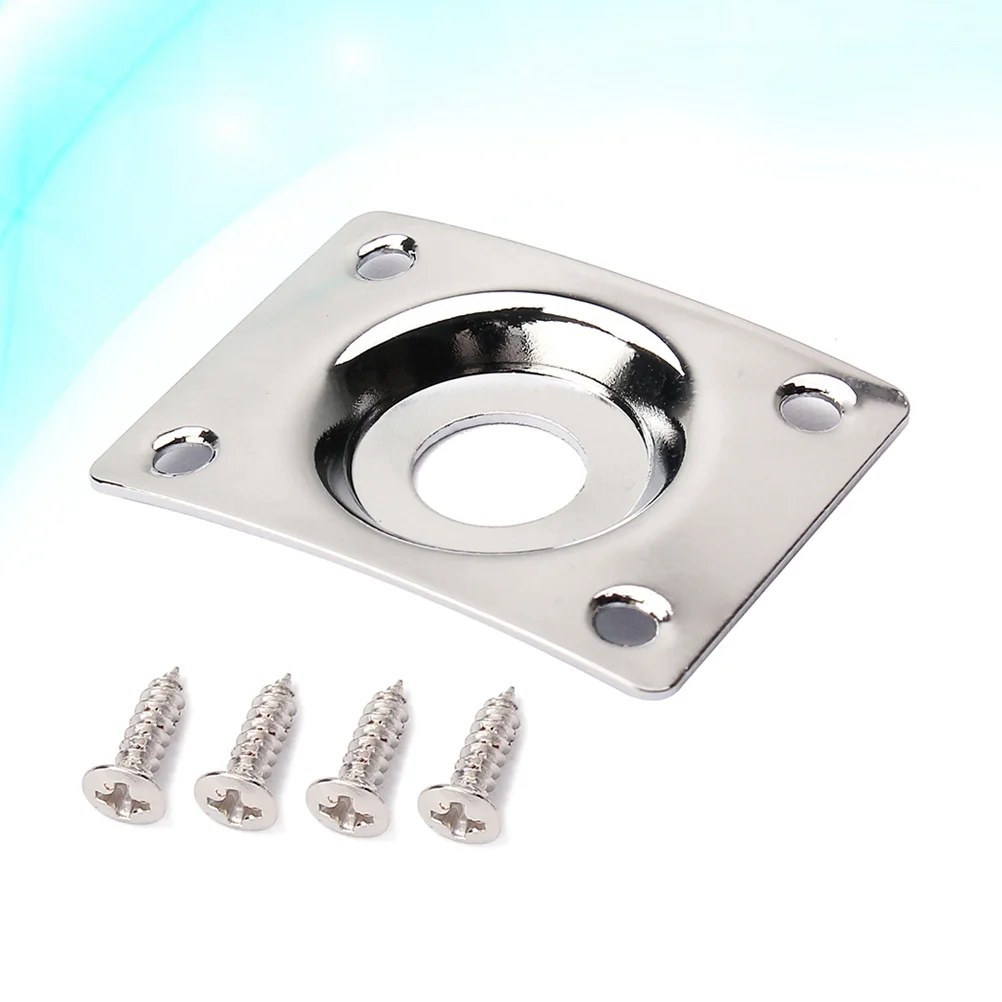 Square Curved Guitar Jack Plate Indented 1/4 Inch Guitar Pickup Output Input Jack Socket Plate Metal Jack Plate With Screws for
Square Curved Guitar Jack Plate Indented 1/4 Inch Guitar Pickup Output Input Jack Socket Plate Metal Jack Plate With Screws for