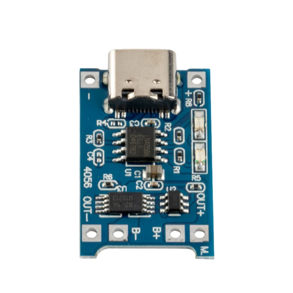 5PCS 5V 1A Type-C USB 18650 Lithium Battery Charging Board Charger Module+Protection Dual Functions TP4056 with Led Indicator
5PCS 5V 1A Type-C USB 18650 Lithium Battery Charging Board Charger Module+Protection Dual Functions TP4056 with Led Indicator