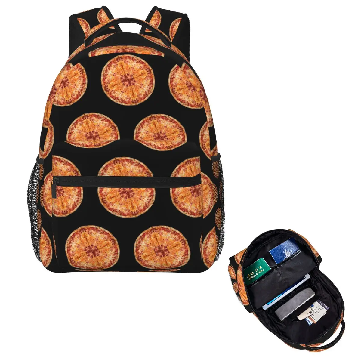 Delicious NY Style Plain Cheese Pizza Pie Student Backpack School Bag Hiking Travel Daypack Fashion Bookbag Shoulder Bags
Delicious NY Style Plain Cheese Pizza Pie Student Backpack School Bag Hiking Travel Daypack Fashion Bookbag Shoulder Bags