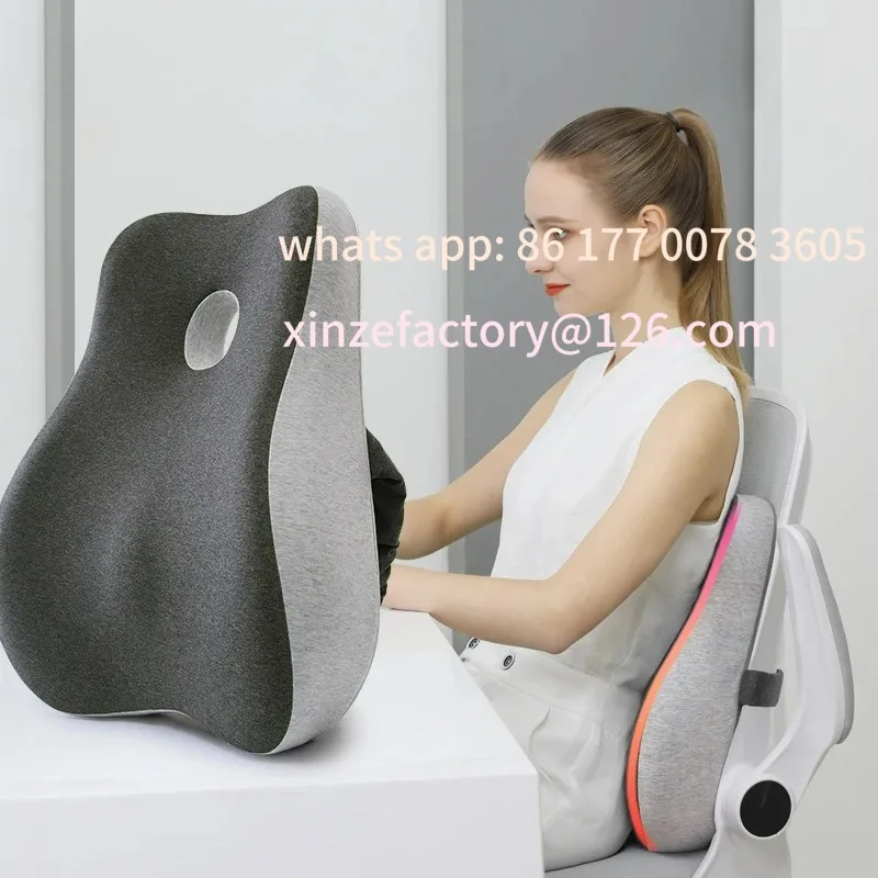 Customizable Memory Foam Office Chair Cushion Car Seat Support Waist Pillow Massage Lumbar Orthopedic Pillow Buttock Coccyx
Customizable Memory Foam Office Chair Cushion Car Seat Support Waist Pillow Massage Lumbar Orthopedic Pillow Buttock Coccyx