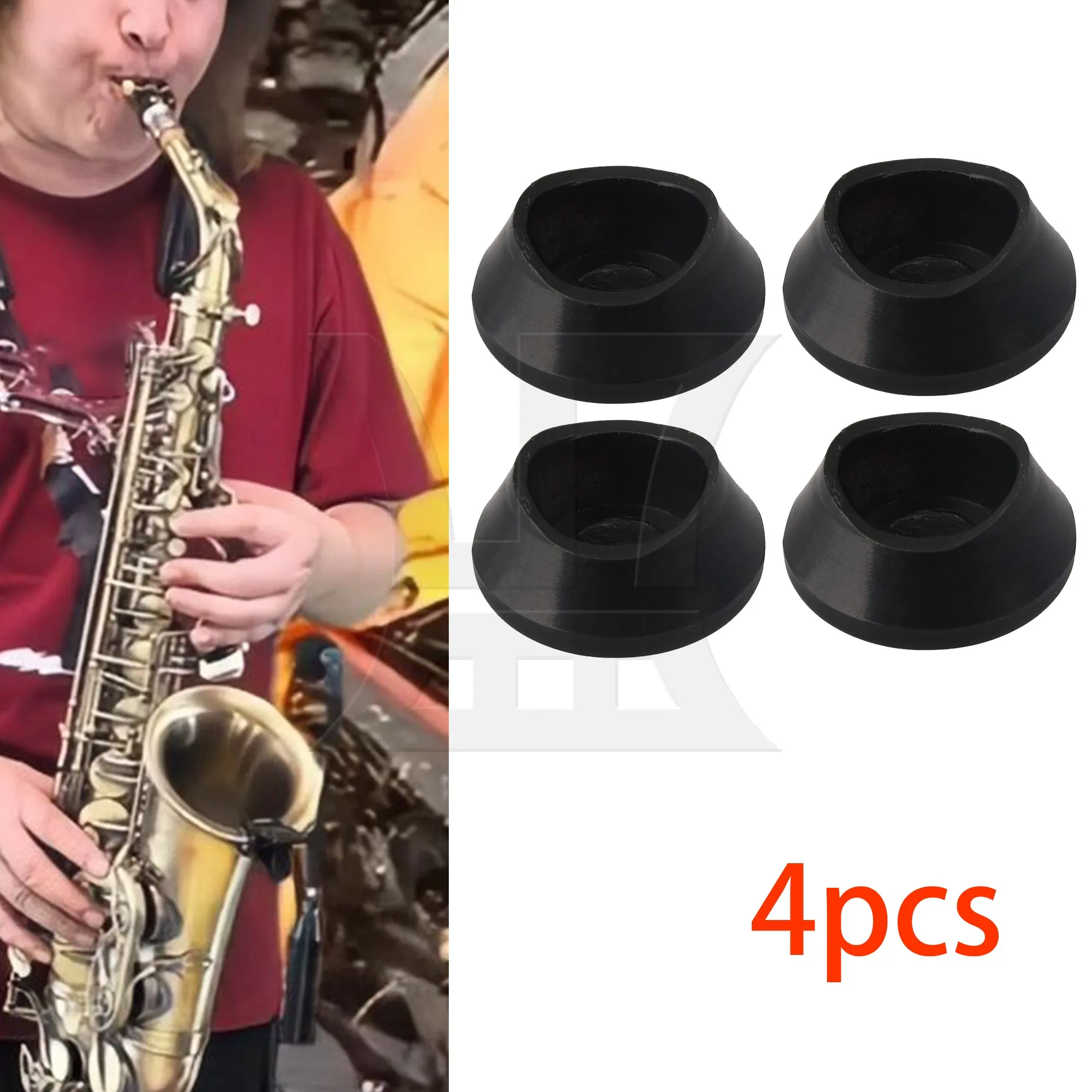 Yibuy 4pcs Saxophone Button, Black, 14mm Inner Diameter, Suitable For High School Bass Saxophone
Yibuy 4pcs Saxophone Button, Black, 14mm Inner Diameter, Suitable For High School Bass Saxophone