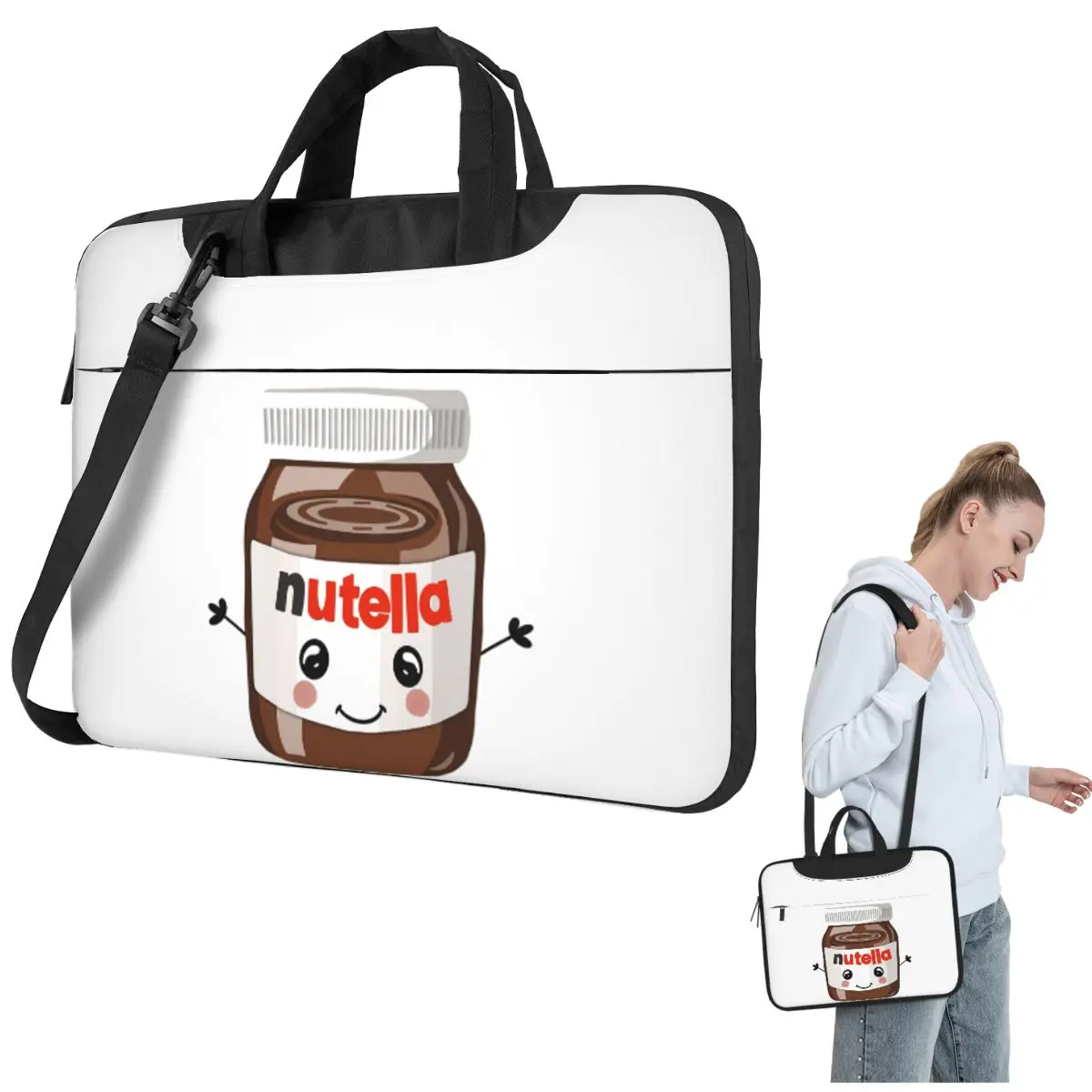 Nutella Cutie сумка через плечо для ноутбука чехол для компьютера 13, 14, 15,6 дюймов чехол для ноутбука Lenovo
Nutella Cutie сумка через плечо для ноутбука чехол для компьютера 13, 14, 15,6 дюймов чехол для ноутбука Lenovo