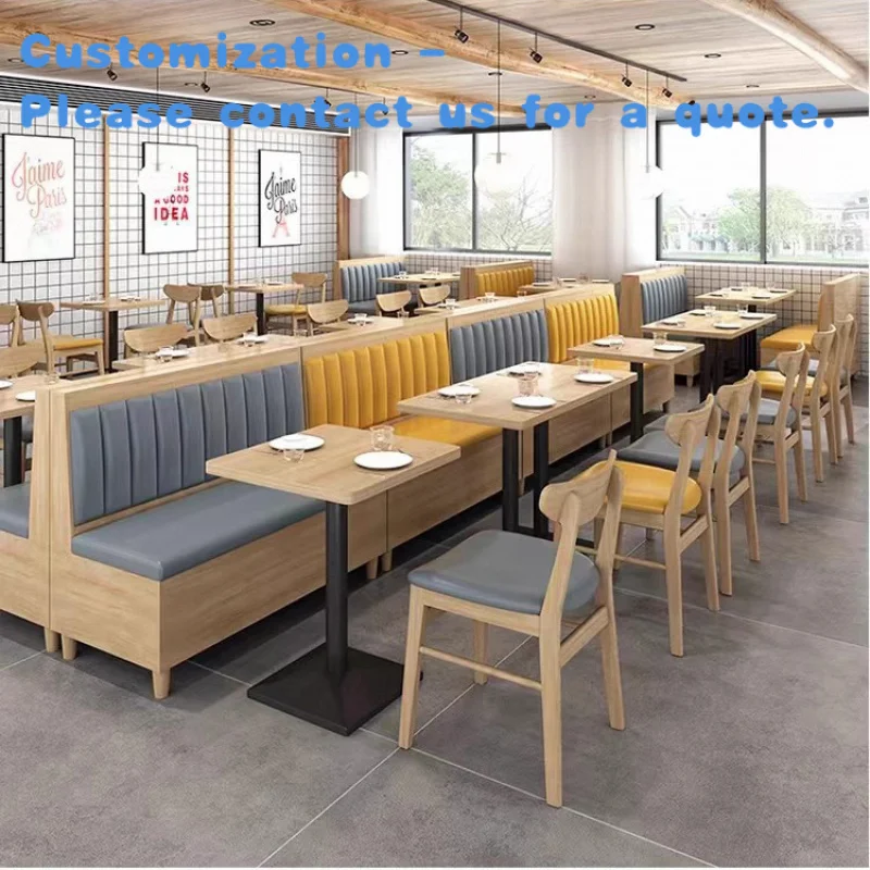 custom.Commercial Dining Table Set Leather Booth Seating Set Solid Wood Restaurant Furniture Cafe Table Chair Catering
custom.Commercial Dining Table Set Leather Booth Seating Set Solid Wood Restaurant Furniture Cafe Table Chair Catering