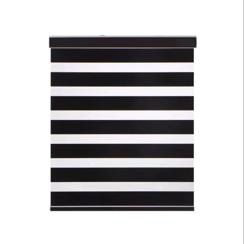 Automatic Black Zebra Plain Window Blinds Easy Clean Electric Remote Control WiFi Light Filtering Home Office
Automatic Black Zebra Plain Window Blinds Easy Clean Electric Remote Control WiFi Light Filtering Home Office