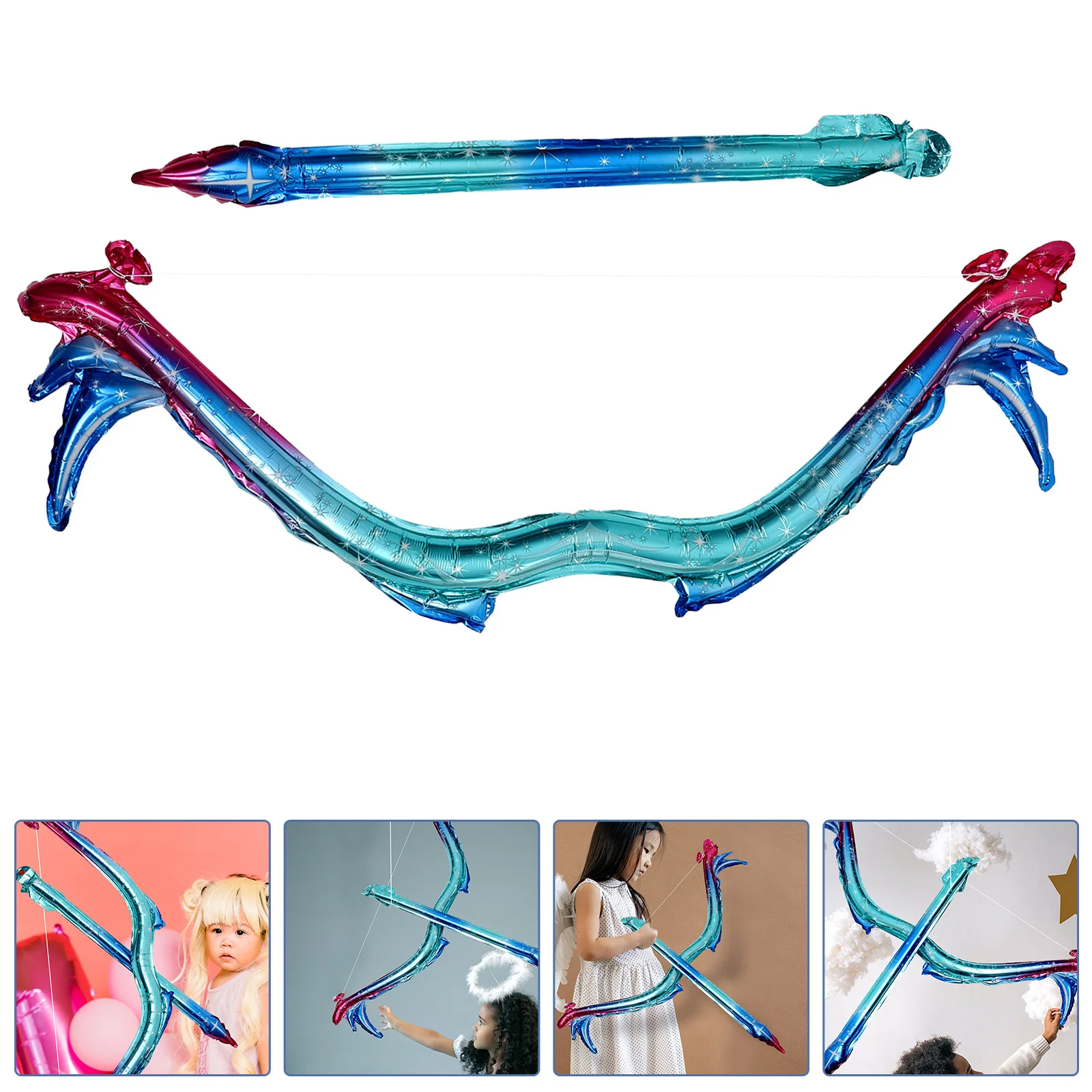 1 Set Arrow Bow Balloon Prop Kids Party Decorations Birthday Festival Aluminum Foil Balloon Photo Props Party Supplies Theme
1 Set Arrow Bow Balloon Prop Kids Party Decorations Birthday Festival Aluminum Foil Balloon Photo Props Party Supplies Theme
