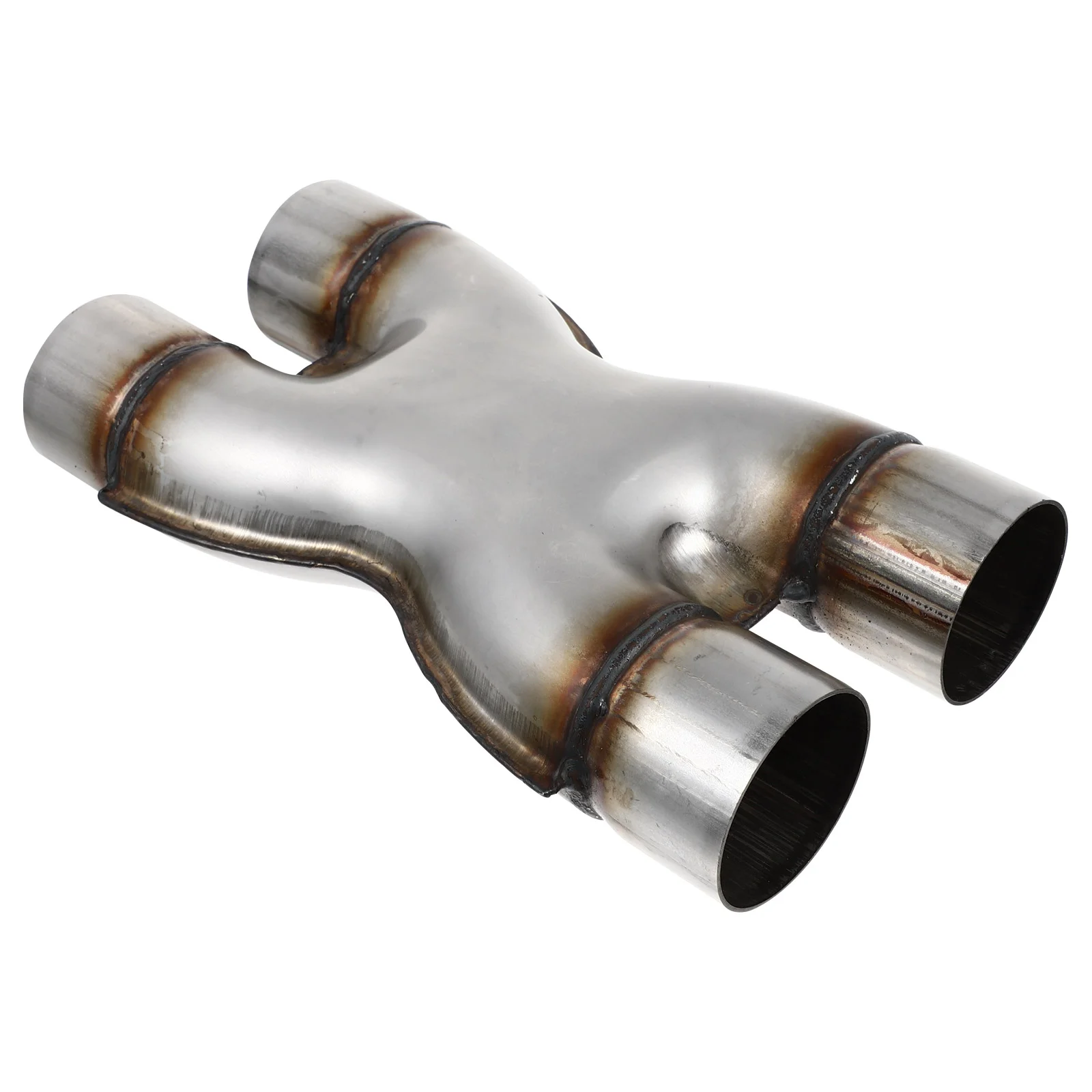 1Pc Stainless Steel Crossover X Rustproof 4 Ways Exhaust X- (Silver) Exhaust Tip Stamped
1Pc Stainless Steel Crossover X Rustproof 4 Ways Exhaust X- (Silver) Exhaust Tip Stamped