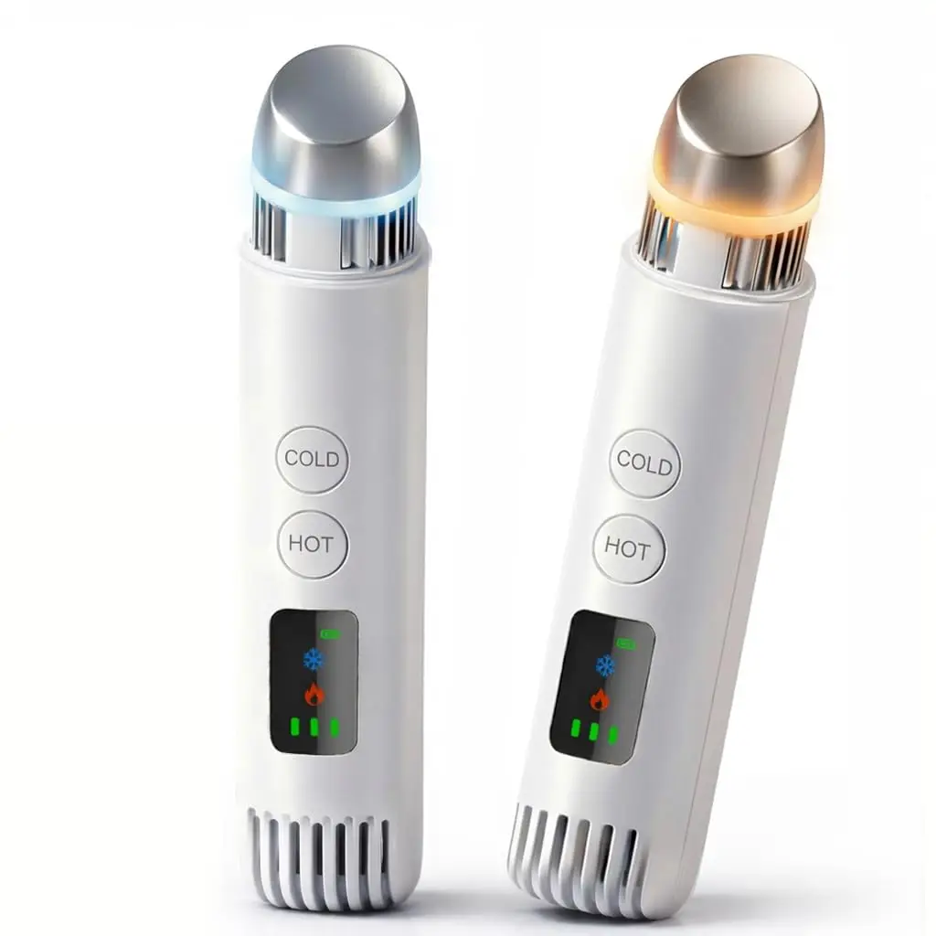 2-in-1 Cold & Warm Facial Massager for Puffiness and Dark Circles, Adjustable Temperature Skincare Tool
2-in-1 Cold & Warm Facial Massager for Puffiness and Dark Circles, Adjustable Temperature Skincare Tool