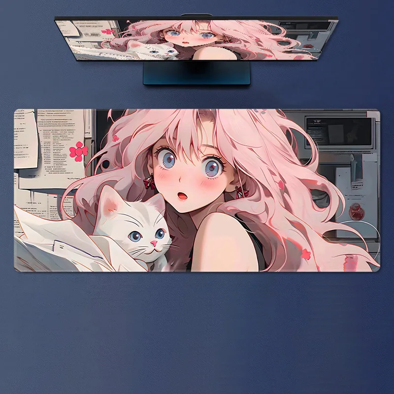 Second Element Anime Girl and Cat Poster Classic Anime Game Mouse Pad Non-Slip Rubber Desk Pad Keyboard Computer Desk Pad
Second Element Anime Girl and Cat Poster Classic Anime Game Mouse Pad Non-Slip Rubber Desk Pad Keyboard Computer Desk Pad