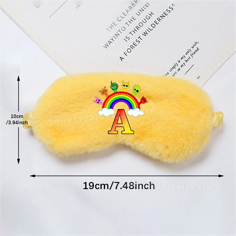 Sprunkis Cute Plush Sleep Eye Mask Letters A-Z Anime Print Kawaii Adult Office Siesta Shade Help Patch Kid Travel Relax Eye Mask
Sprunkis Cute Plush Sleep Eye Mask Letters A-Z Anime Print Kawaii Adult Office Siesta Shade Help Patch Kid Travel Relax Eye Mask