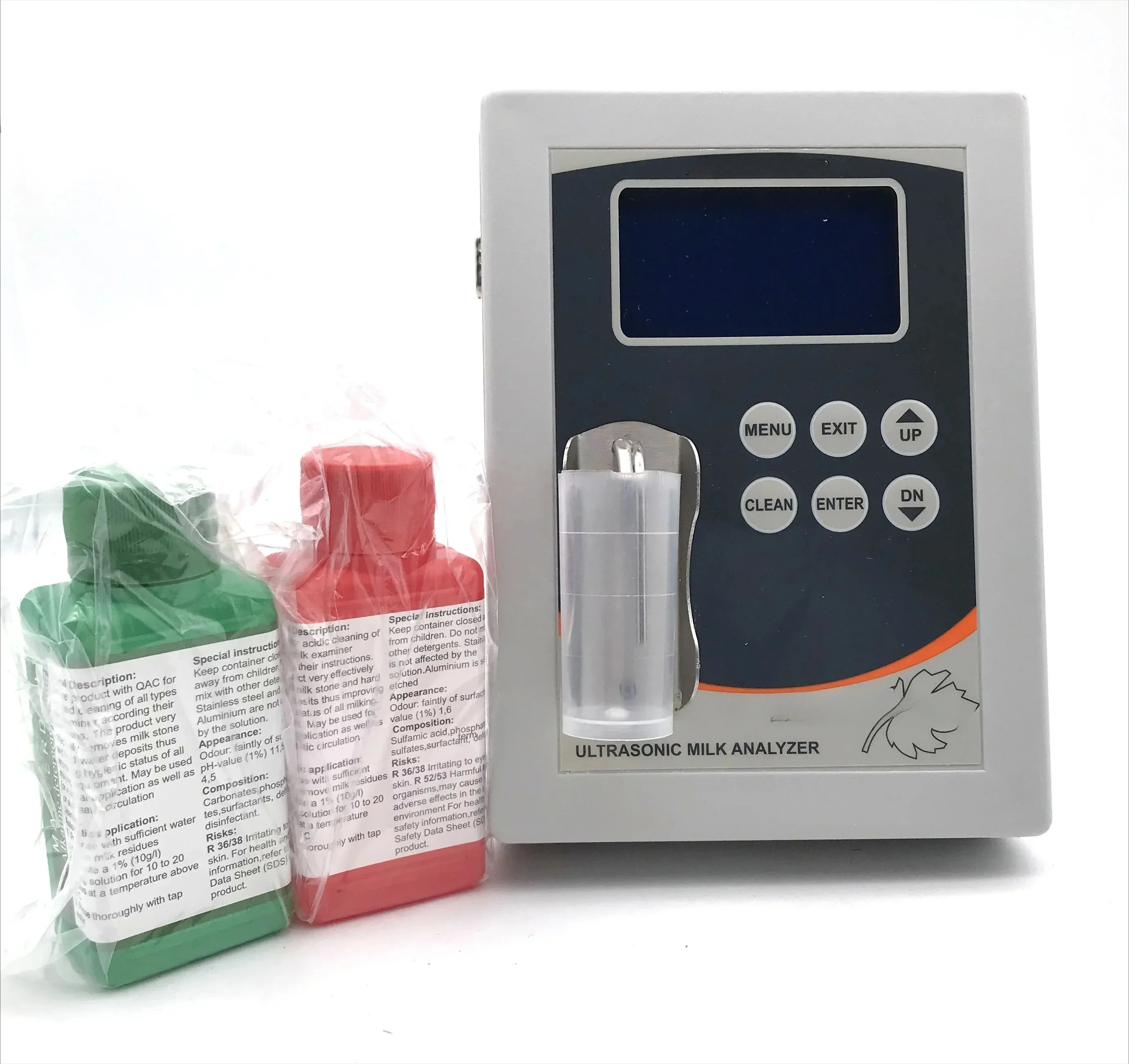 EE1 High Quality Milk Fat Salt Point Test Protein Quick Test Ultrasonic Milk Analyzer
EE1 High Quality Milk Fat Salt Point Test Protein Quick Test Ultrasonic Milk Analyzer