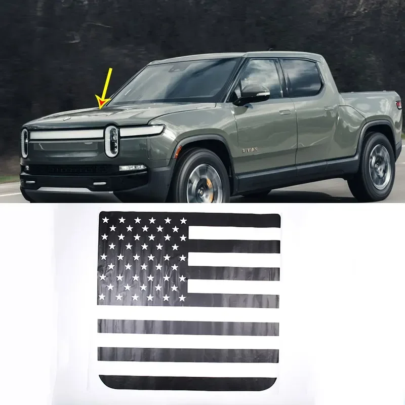 For Rivian R1T (Pickup Trucks) 2022-25 Black Car Hood Cover Sticker Rear Window C-pillar Auto Vinyl Film Decals Car Accessories
For Rivian R1T (Pickup Trucks) 2022-25 Black Car Hood Cover Sticker Rear Window C-pillar Auto Vinyl Film Decals Car Accessories