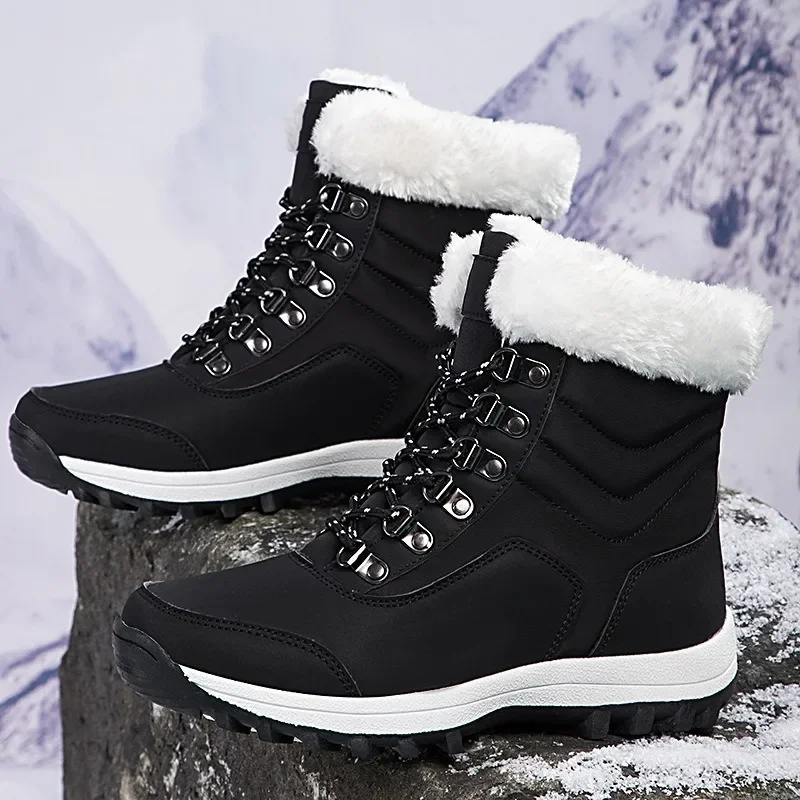 Women's Boots Women Winter Casual Shoes Fleece Warm Wear-resistant Winter Snow Outdoor Female Boots Botas De Invierno Para Mujer
Women's Boots Women Winter Casual Shoes Fleece Warm Wear-resistant Winter Snow Outdoor Female Boots Botas De Invierno Para Mujer