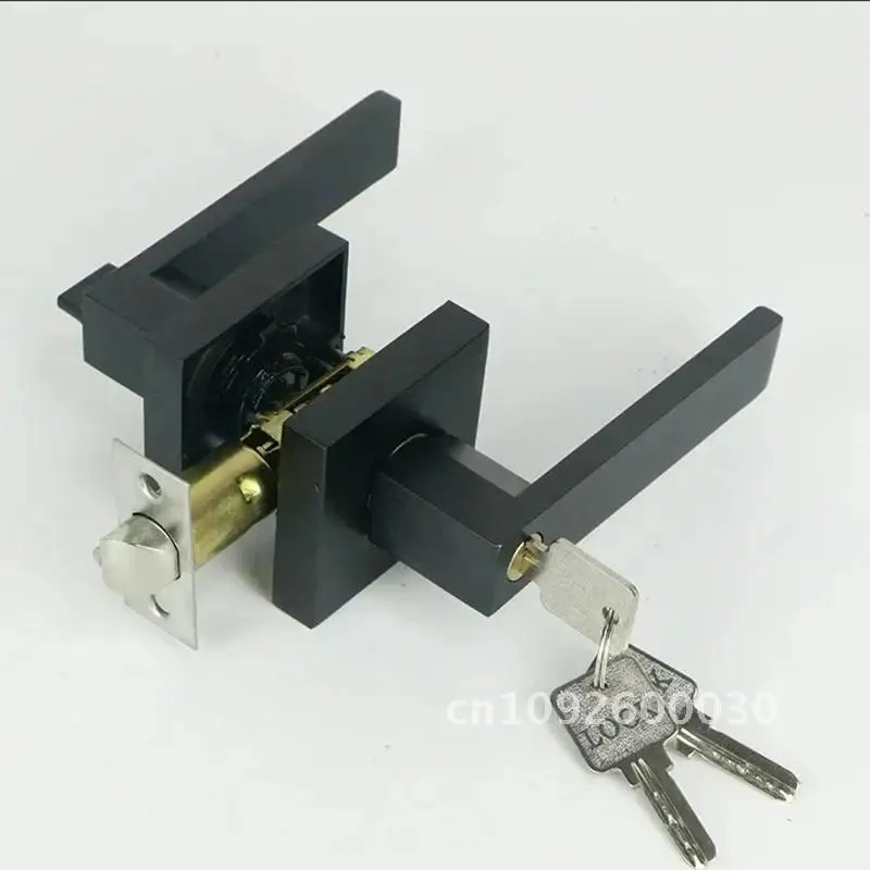 Modern Simple Aluminum Alloy Three-rod Handle Handle Bedroom Bathroom Lock Door Lock Square
Modern Simple Aluminum Alloy Three-rod Handle Handle Bedroom Bathroom Lock Door Lock Square