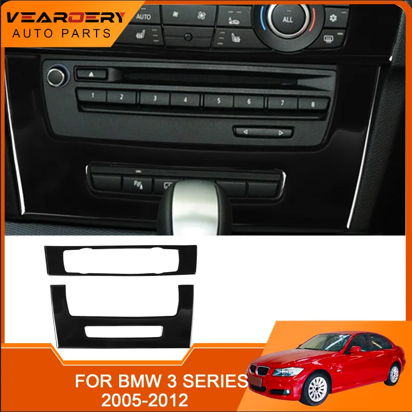 Air conditioning CD control decorative panel decorative cover decal suitable for BMW 3 series e90 e92 2005-2012
Air conditioning CD control decorative panel decorative cover decal suitable for BMW 3 series e90 e92 2005-2012