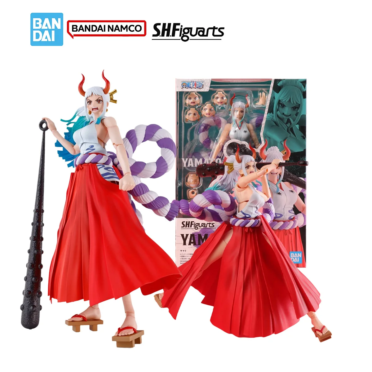 Bandai Original Genuine Figure One Piece Model Kit Anime Figures SHF Yamato Joints Movable Collection Action Figure Model Toys
Bandai Original Genuine Figure One Piece Model Kit Anime Figures SHF Yamato Joints Movable Collection Action Figure Model Toys