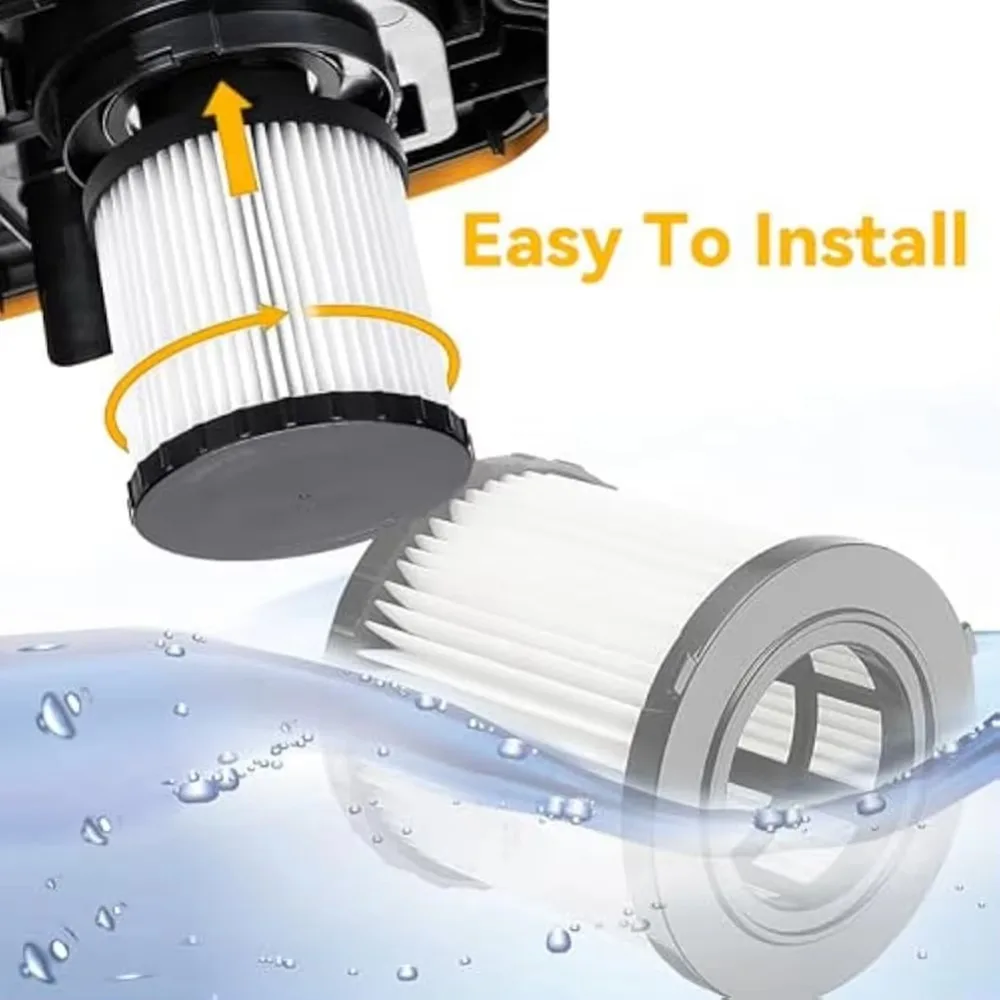 B06B-2Pcs DCV5801H DCV581H Wet Dry Vacuum Filters For Vacuum, DCV580H HEPA Replacement Filter
B06B-2Pcs DCV5801H DCV581H Wet Dry Vacuum Filters For Vacuum, DCV580H HEPA Replacement Filter