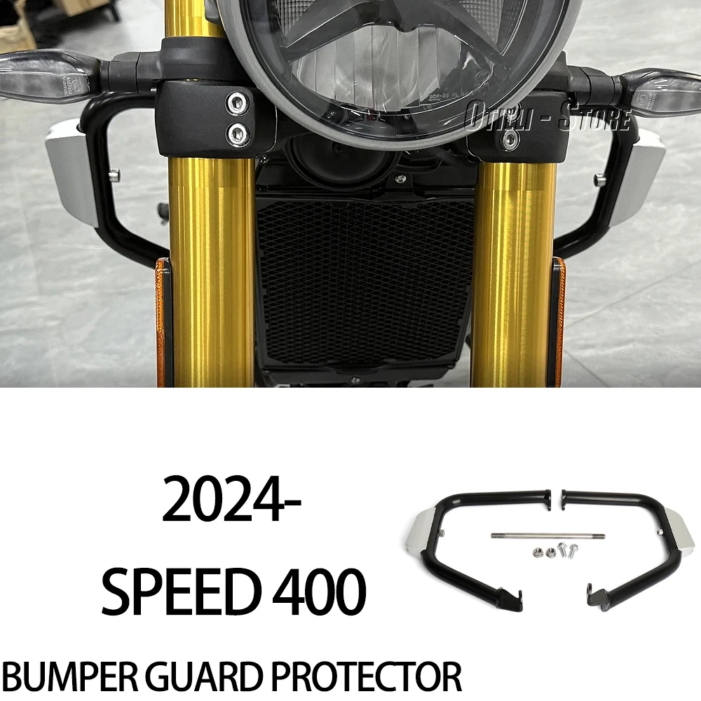 For Speed 400 Scrambler 400X 2024 2025 Motorcycle Engine Guard Highway Crash Bars Bumper Protector Scrambler 400 X
For Speed 400 Scrambler 400X 2024 2025 Motorcycle Engine Guard Highway Crash Bars Bumper Protector Scrambler 400 X