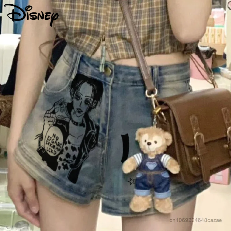Anime Hip Hop Jeans Women High Street Trendy Shorts Gothic Clothes Female Summer High Waist Short Wide Leg Pants Letter Printed
Anime Hip Hop Jeans Women High Street Trendy Shorts Gothic Clothes Female Summer High Waist Short Wide Leg Pants Letter Printed