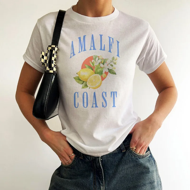 Y2k Women's T-Shirt Round Neck Short Sleeved Cute Printed Clothes Streetwear Casual Slim Fit Tops Daily Fashion Y2k Baby Tee
Y2k Women's T-Shirt Round Neck Short Sleeved Cute Printed Clothes Streetwear Casual Slim Fit Tops Daily Fashion Y2k Baby Tee