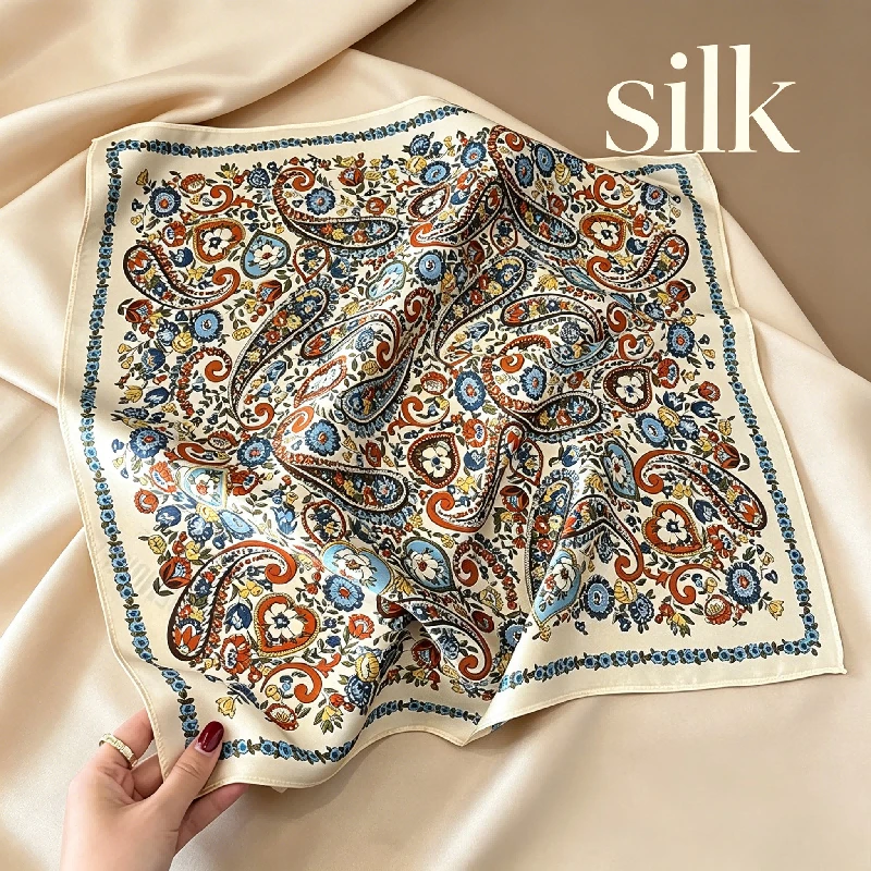 100% Silk Silk Scarf Printing Color Chinese Square Scarf Versatile Gift Twill Silk Mulberry Silk Small Scarf Soft Texture Shawl
100% Silk Silk Scarf Printing Color Chinese Square Scarf Versatile Gift Twill Silk Mulberry Silk Small Scarf Soft Texture Shawl