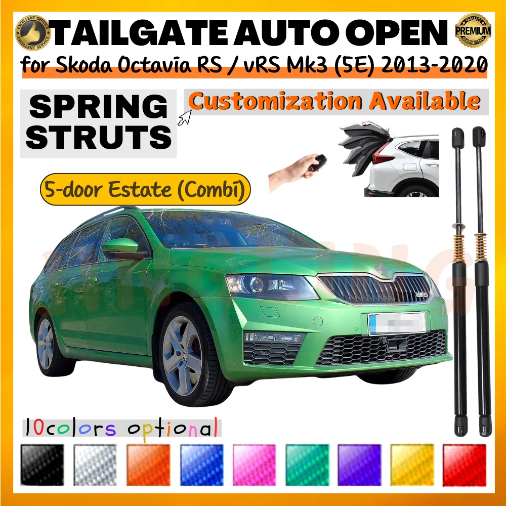 Qty(2) Trunk Struts with Spring for Skoda Octavia RS / vRS Combi Mk3 (5E) Estate 2013-2020 Rear Tailgate Boot Lift Support Shock
Qty(2) Trunk Struts with Spring for Skoda Octavia RS / vRS Combi Mk3 (5E) Estate 2013-2020 Rear Tailgate Boot Lift Support Shock