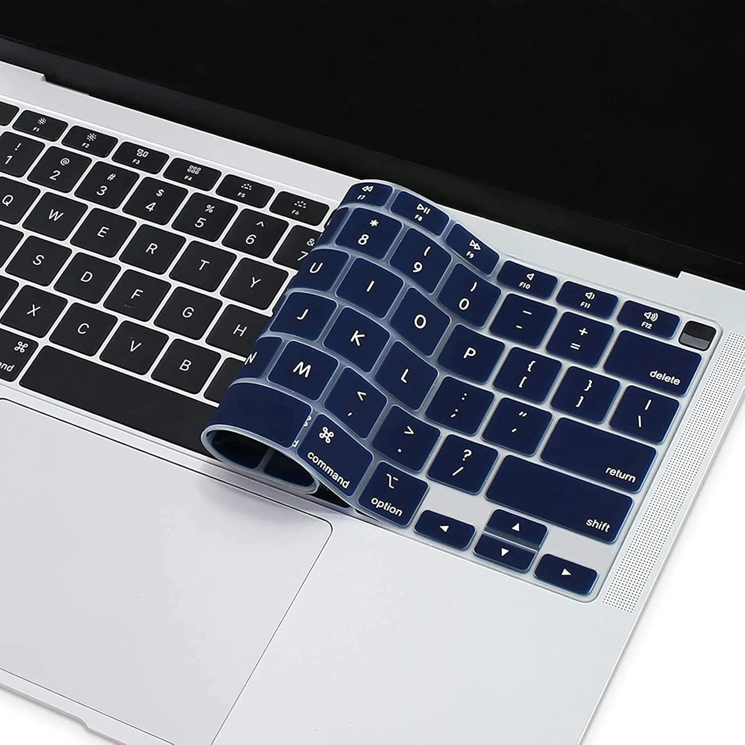 Чехол на клавиатуру для MacBook Air 13,3 дюйма A2337 M1 A2179 Touch ID, ультратонкий силиконовый защитный чехол с раскладкой США/ЕС/Великобритании
Чехол на клавиатуру для MacBook Air 13,3 дюйма A2337 M1 A2179 Touch ID, ультратонкий силиконовый защитный чехол с раскладкой США/ЕС/Великобритании