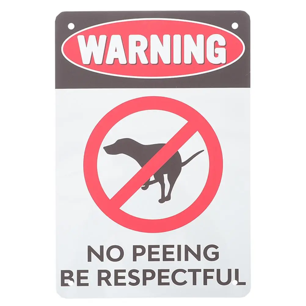 1pcs No Peeing Signs Warning Sign For Dog Garden Warning Sign Decorative Hanging Picture Sturdy Materials
1pcs No Peeing Signs Warning Sign For Dog Garden Warning Sign Decorative Hanging Picture Sturdy Materials