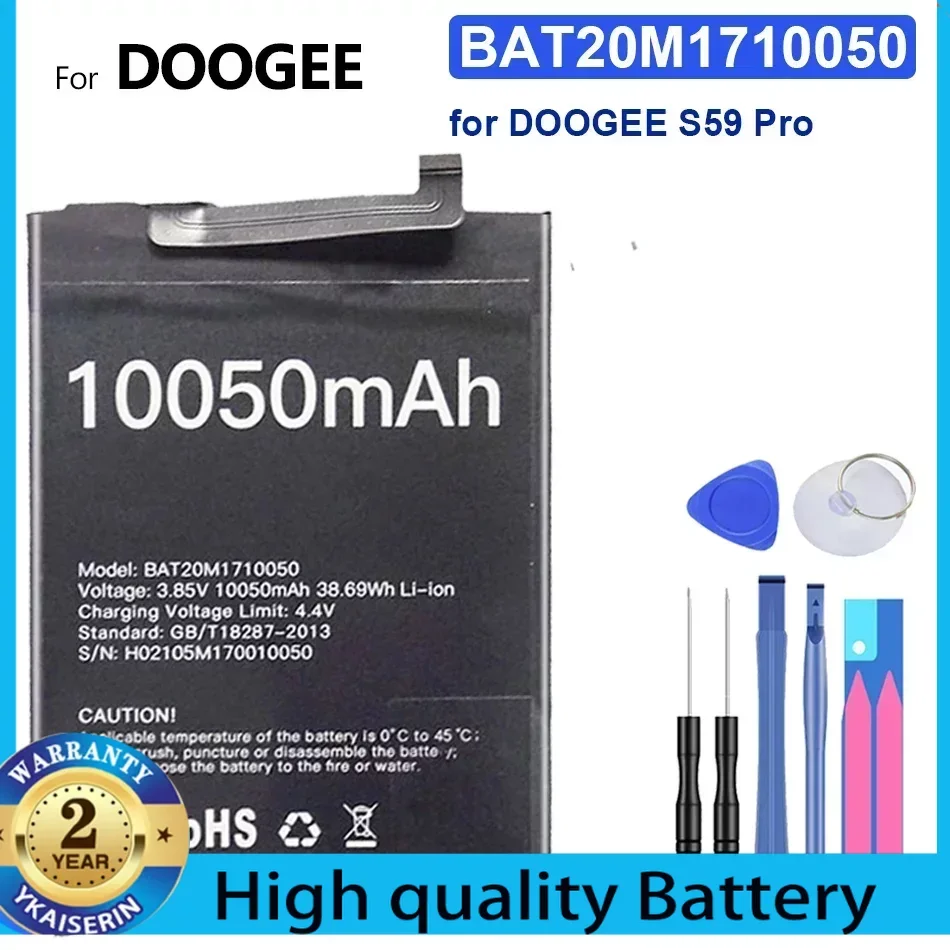 Запасная батарея высокого качества для телефона 10050 мАч BAT20M1710050 Для DOOGEE S59 Pro, S59Pro аккумулятор + номер для отслеживания
Запасная батарея высокого качества для телефона 10050 мАч BAT20M1710050 Для DOOGEE S59 Pro, S59Pro аккумулятор + номер для отслеживания