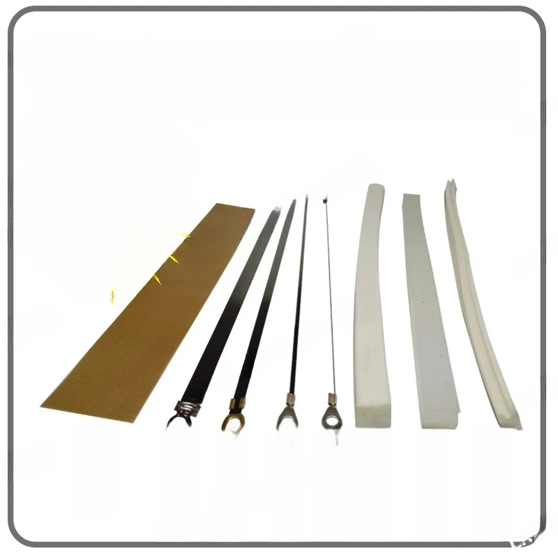 Sealing Machine, , Electric Heating , Heat Strip, High Temperature Resistant Cloth, Flat , Cutting Round Wire
Sealing Machine, , Electric Heating , Heat Strip, High Temperature Resistant Cloth, Flat , Cutting Round Wire