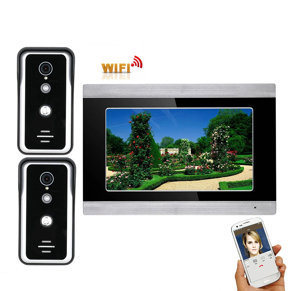 TUYA Video Intercom WIFI Video Door Phone System Home Intercom with 7 Inch 1 monitor
TUYA Video Intercom WIFI Video Door Phone System Home Intercom with 7 Inch 1 monitor