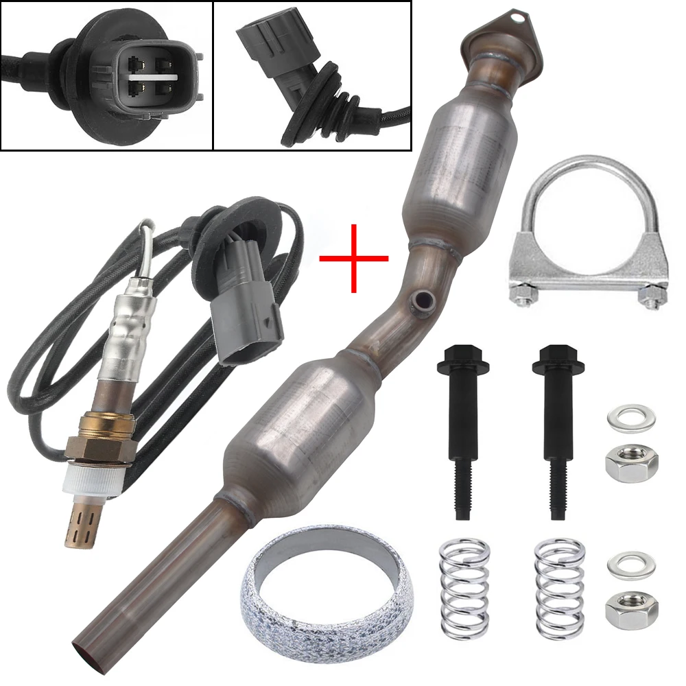 Front Catalytic Converter with Oxygen Sensor for 2004-2009 Toyota Prius 1.5L - Direct Fit High Flow Exhaust with O2 Sensor
Front Catalytic Converter with Oxygen Sensor for 2004-2009 Toyota Prius 1.5L - Direct Fit High Flow Exhaust with O2 Sensor