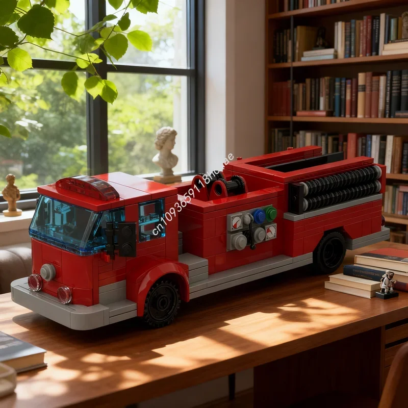 335pcs MOC Seagrave Fire Engine City Model Building Blocks Architecture Festival Gifts Toys Creative Idea Education Brick
335pcs MOC Seagrave Fire Engine City Model Building Blocks Architecture Festival Gifts Toys Creative Idea Education Brick
