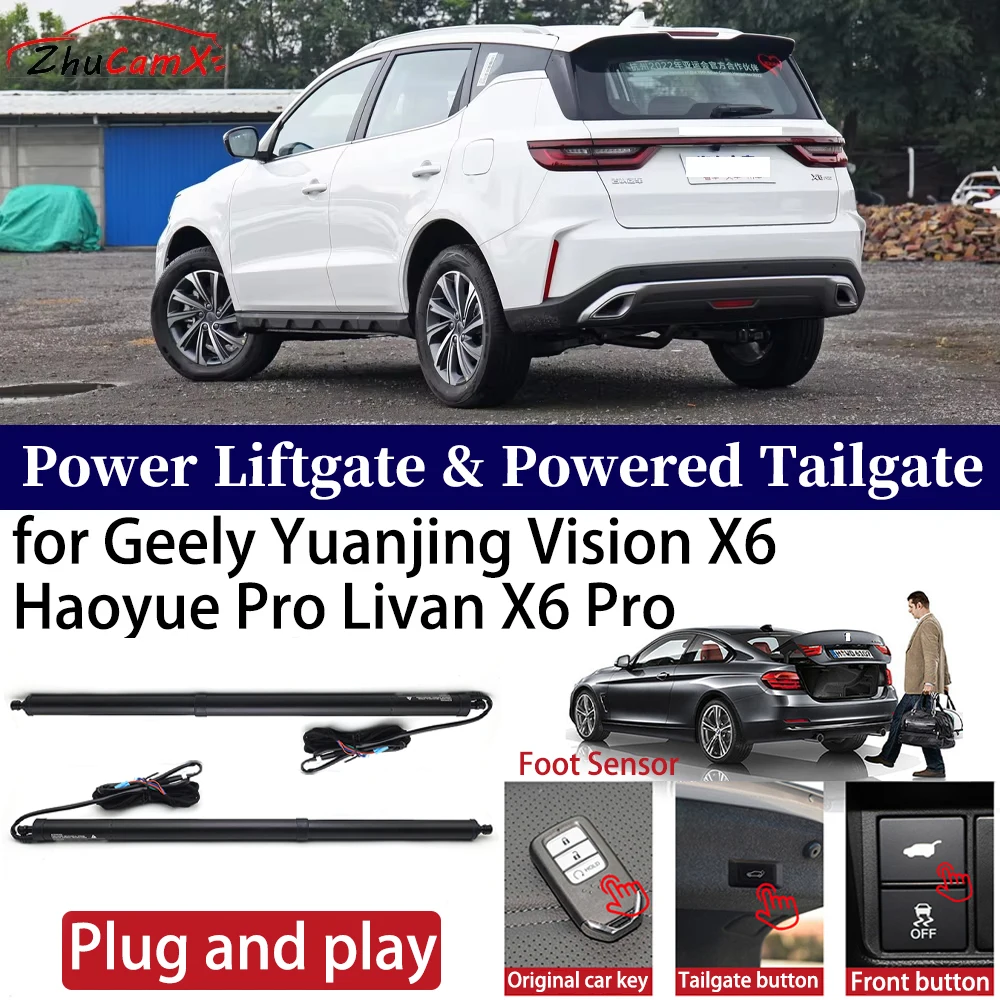 for Geely Yuanjing Vision X6 Haoyue Pro Livanan X6 Car OEM Power Electric Automatic One-Click Smart Liftgate Tail Gate Strut
for Geely Yuanjing Vision X6 Haoyue Pro Livanan X6 Car OEM Power Electric Automatic One-Click Smart Liftgate Tail Gate Strut