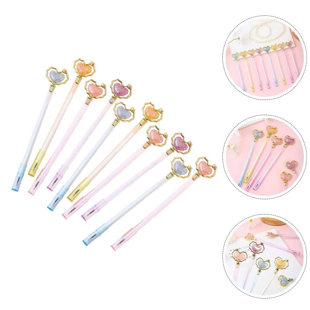 10Pcs Adorable Heart Bead Gel Pen Multipurpose Writing Pens for Students Teachers Office Taking Lovely Shaped Cute
10Pcs Adorable Heart Bead Gel Pen Multipurpose Writing Pens for Students Teachers Office Taking Lovely Shaped Cute