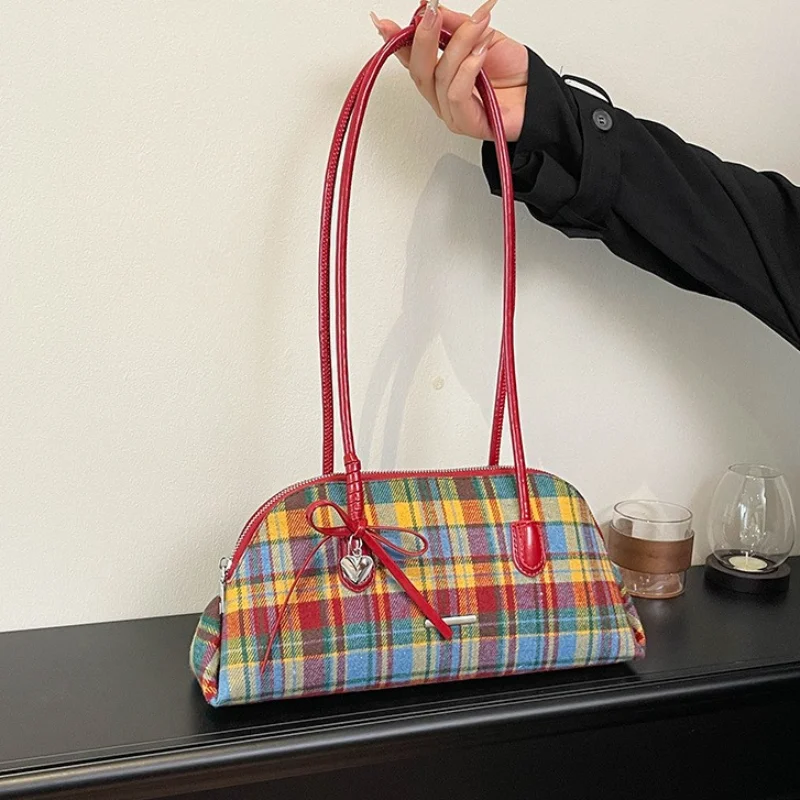 Colorful Plaid Color-blocked Handbag,korean Ins Fashion Leopard Print, classic Black White Plaid Bow Decor сумка женская летняя
Colorful Plaid Color-blocked Handbag,korean Ins Fashion Leopard Print, classic Black White Plaid Bow Decor сумка женская летняя