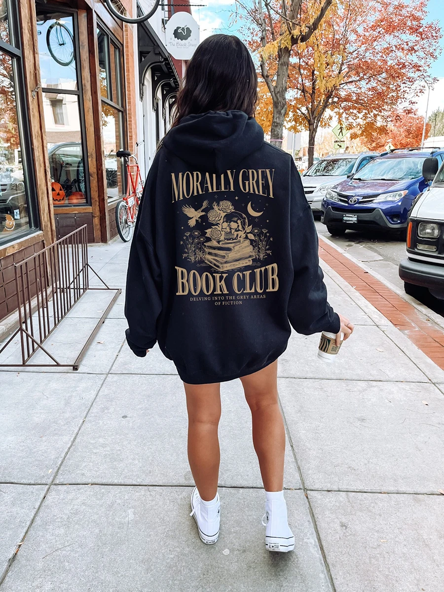 Morally Grey Book Club Hoodie Booktok Merch Bookish Things Smut Hoodie Worm Gifts Unisex Comfort Long Sleeve Y2K Top Streetwear
Morally Grey Book Club Hoodie Booktok Merch Bookish Things Smut Hoodie Worm Gifts Unisex Comfort Long Sleeve Y2K Top Streetwear