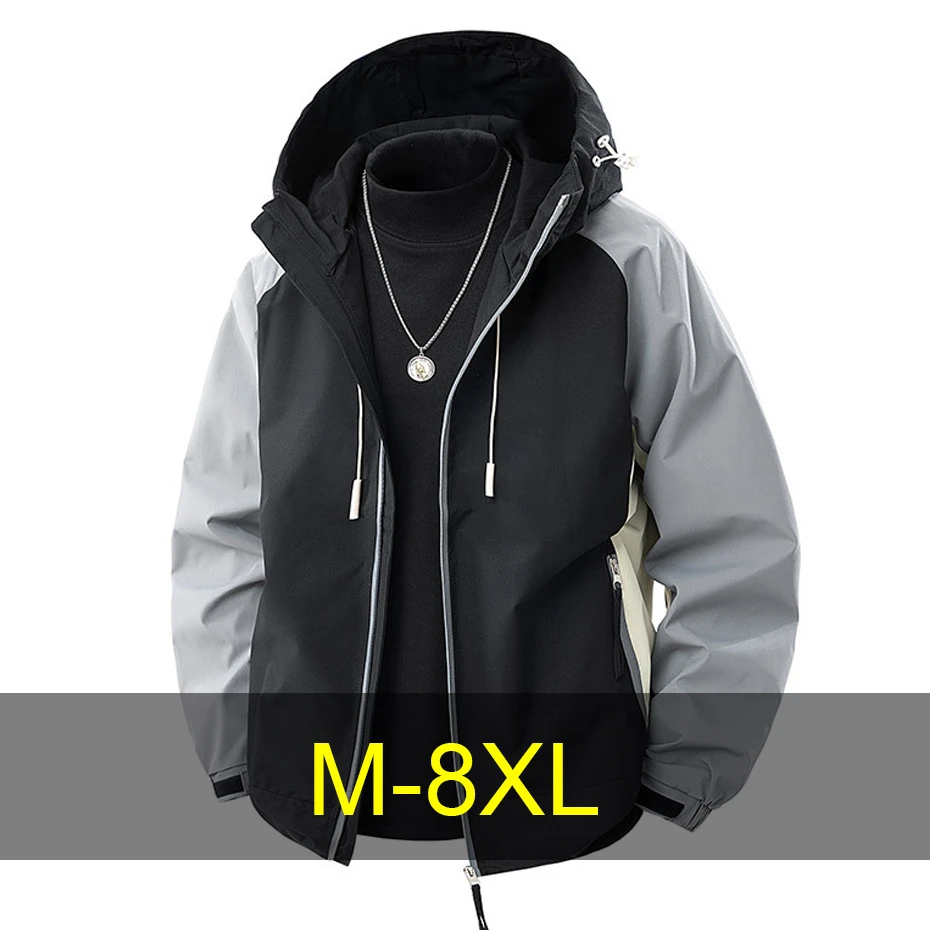 8XL Plus Size Cargo Jacket Coat Men Fashion Casual Patchwork Jackets Male Big Size Camp Jackets Outerwear Spring Autumn
8XL Plus Size Cargo Jacket Coat Men Fashion Casual Patchwork Jackets Male Big Size Camp Jackets Outerwear Spring Autumn