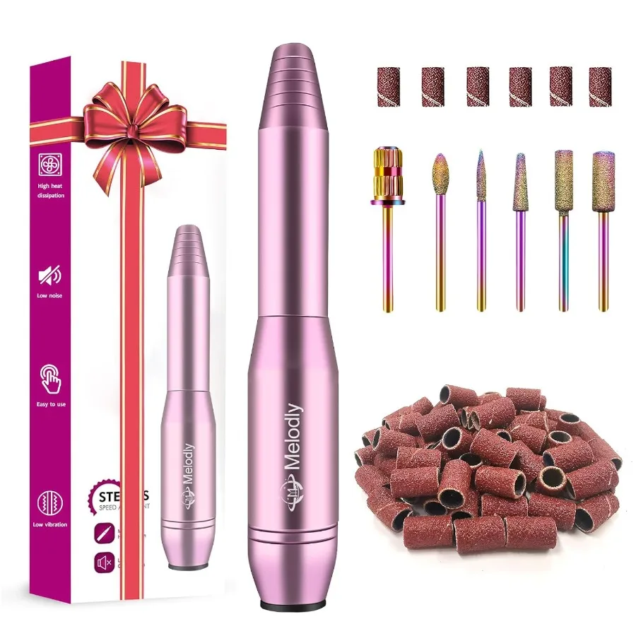 Electric Nail Drill Professional Acrylic Nail Drills Machine for Gel Acrylic Nails Portable USB Electric Nail File Efile Set wi
Electric Nail Drill Professional Acrylic Nail Drills Machine for Gel Acrylic Nails Portable USB Electric Nail File Efile Set wi