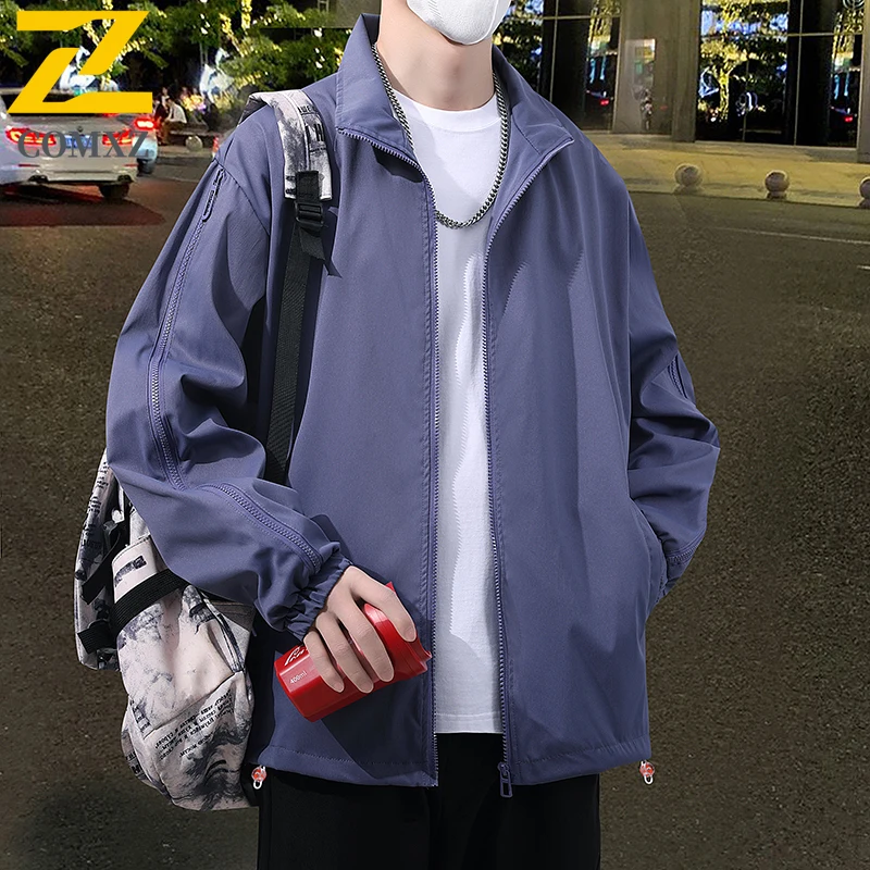 EiAO Windbreaker Men's Colorblock Stand CollarTrendy Loose Fit Casual Coat Waterproof Windproof Hong Kong Style Streetwear 2025
EiAO Windbreaker Men's Colorblock Stand CollarTrendy Loose Fit Casual Coat Waterproof Windproof Hong Kong Style Streetwear 2025
