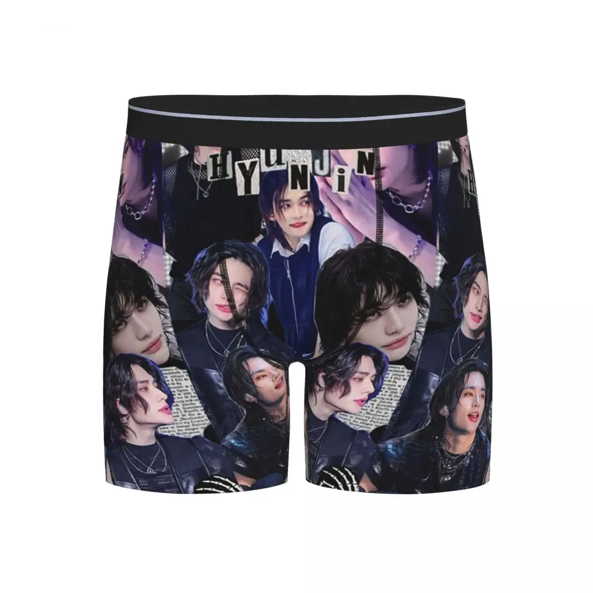 Длинные трусы-боксеры, шорты Hyunjin, трусы с коллажем, мужское дышащее нижнее белье для Homme, мужской подарок бойфренду
Длинные трусы-боксеры, шорты Hyunjin, трусы с коллажем, мужское дышащее нижнее белье для Homme, мужской подарок бойфренду
