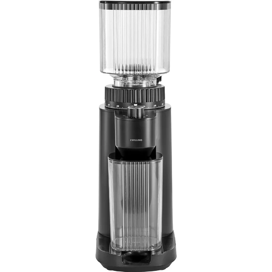 Electric Coffee Grinder with 140 Settings for Espresso to Drip Coffee Black Stainless Steel
Electric Coffee Grinder with 140 Settings for Espresso to Drip Coffee Black Stainless Steel
