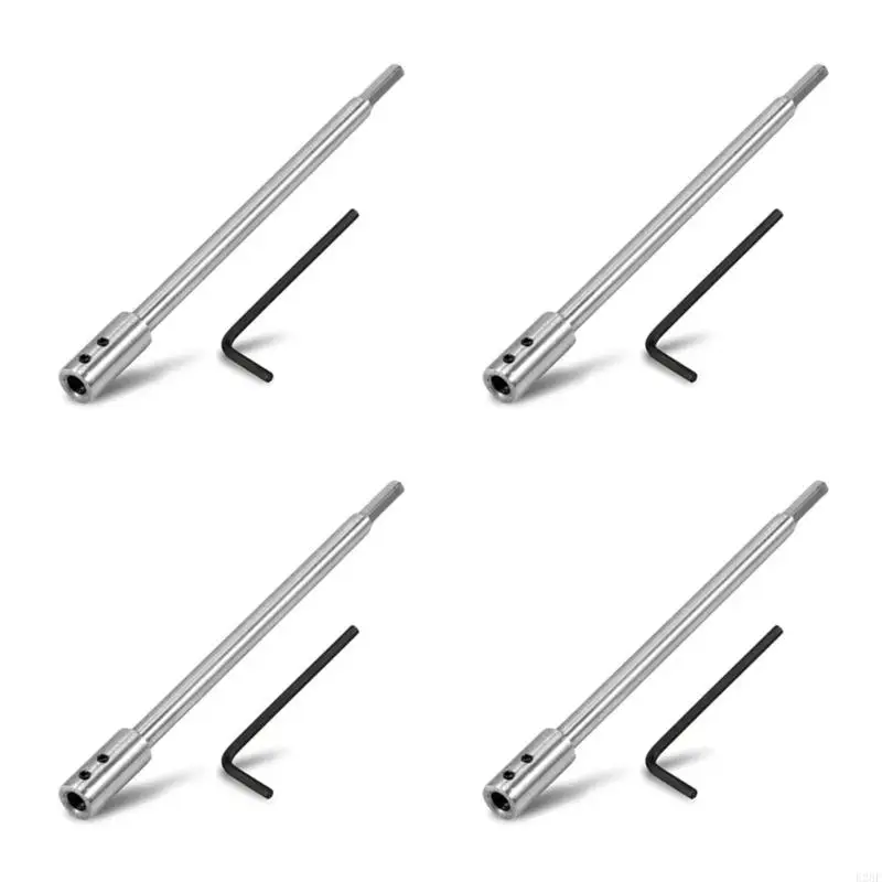 E28F Metal Drill Bit Extension Rod 6-11/16In for Multifunctional Drilling Applications Improved Drill Bit Performances 4 Pack
E28F Metal Drill Bit Extension Rod 6-11/16In for Multifunctional Drilling Applications Improved Drill Bit Performances 4 Pack