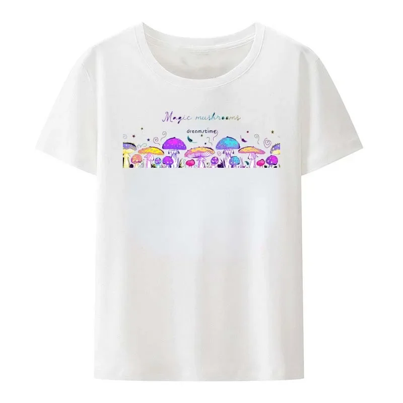 Kawaii Agaric Magic Mushroom футболки Harajuku винтажные топы с принтом для женщин и мужчин модная футболка с короткими рукавами для мальчиков и девочек уличная одежда с героями мультфильмов
Kawaii Agaric Magic Mushroom футболки Harajuku винтажные топы с принтом для женщин и мужчин модная футболка с короткими рукавами для мальчиков и девочек уличная одежда с героями мультфильмов