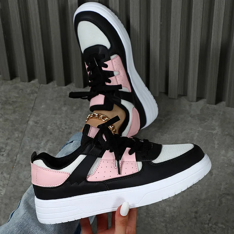 24 New Women's Shoes Large Size Fashion Men's Thick Sole Board Shoes Soft Sole Comfortable Sports Single Shoes Lace Up Outdoor
24 New Women's Shoes Large Size Fashion Men's Thick Sole Board Shoes Soft Sole Comfortable Sports Single Shoes Lace Up Outdoor