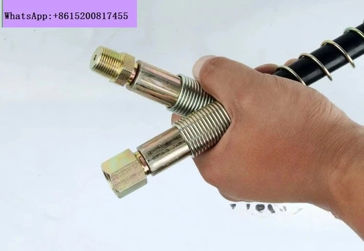 Hydraulic Tools High Pressure Hose Rubber Hose with ZG3/8 Connector Internal and External Threads
Hydraulic Tools High Pressure Hose Rubber Hose with ZG3/8 Connector Internal and External Threads