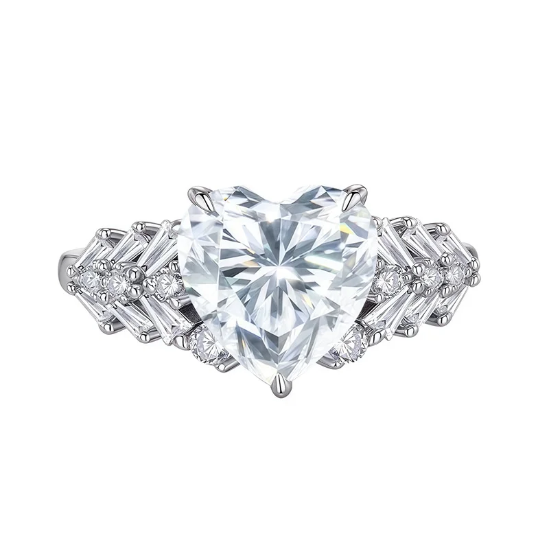 ZFSILVER Fashion s925 Silver Classic Color 4ct Moissanite Design Color Heart Ring Women Charms Wedding Party Jewelry Gift XH-021
ZFSILVER Fashion s925 Silver Classic Color 4ct Moissanite Design Color Heart Ring Women Charms Wedding Party Jewelry Gift XH-021
